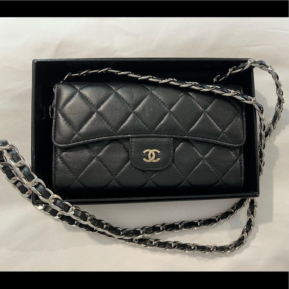 Chanel Matelasse Trifold Crossbody